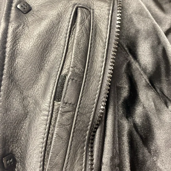 Vintage Men's FRYE Leather Jacket Medium